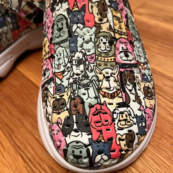 Sketchers Foamies Women's Go Walk 5 - Dog Lover Clogs Size 10 - NEW - Picture 2 of 7